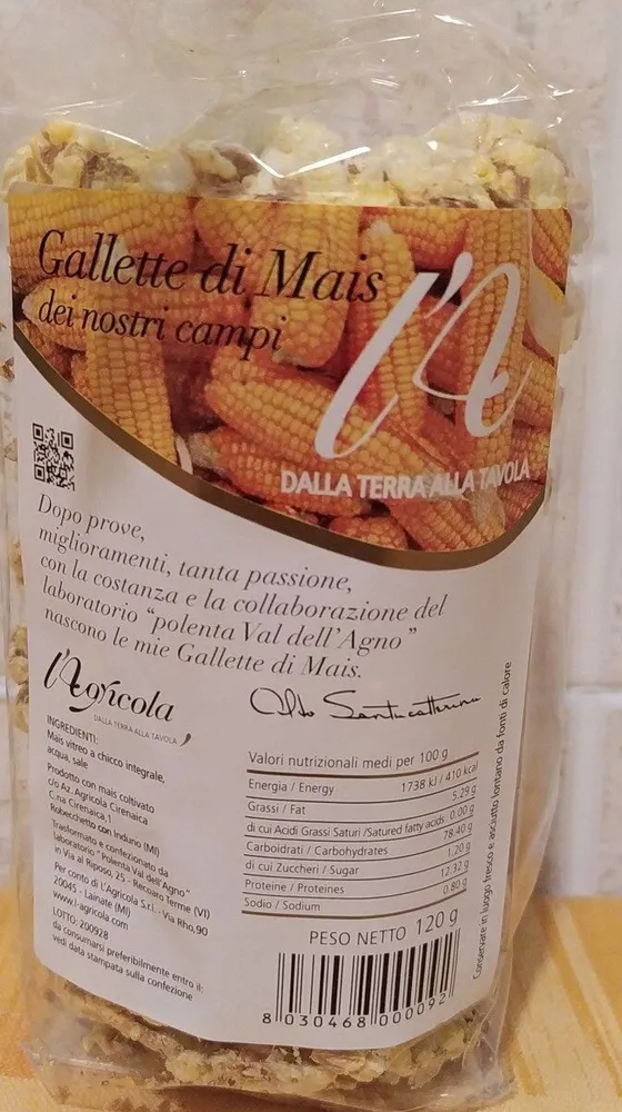 Gallette di mais