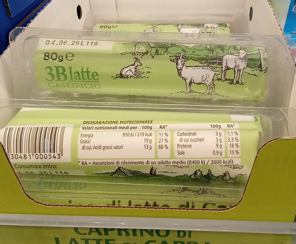 Caprino di Latte di Capra