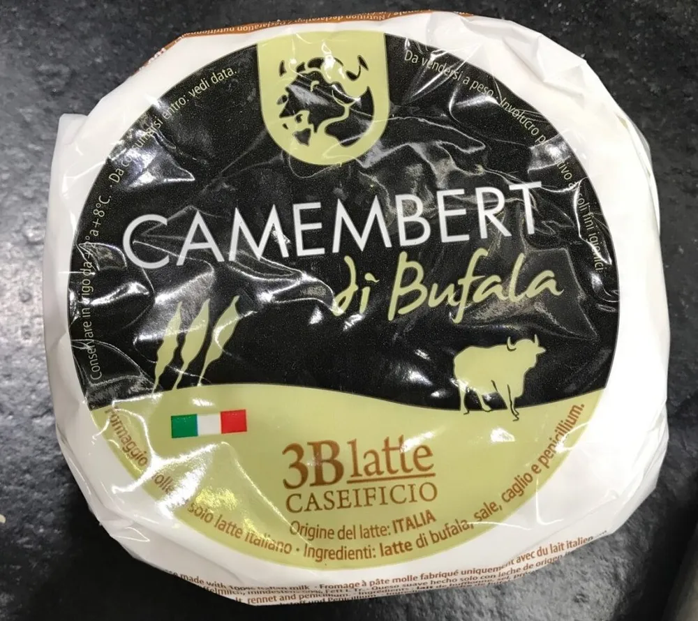 Queso camembert de leche de búfala