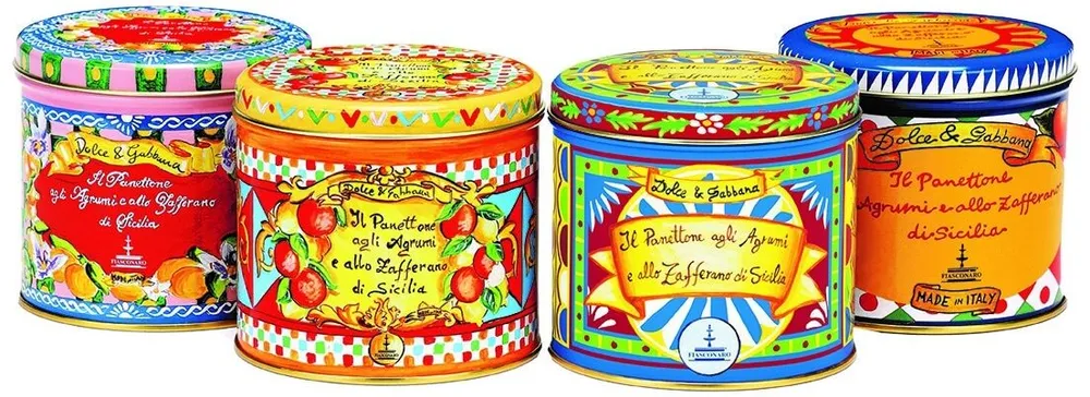 Panettoncino con agrumi canditi senza uvetta