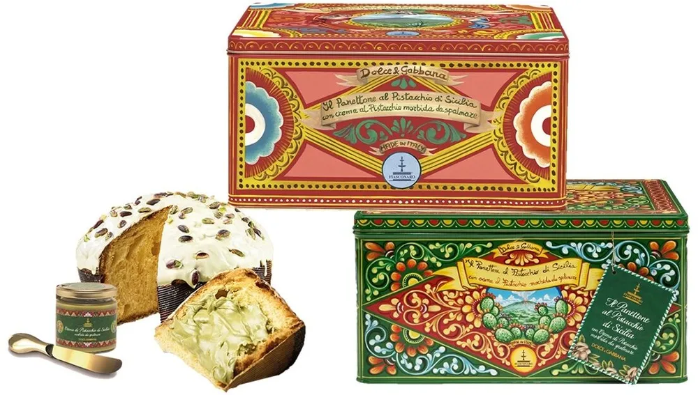 Panettone al pistacchio di Sicilia