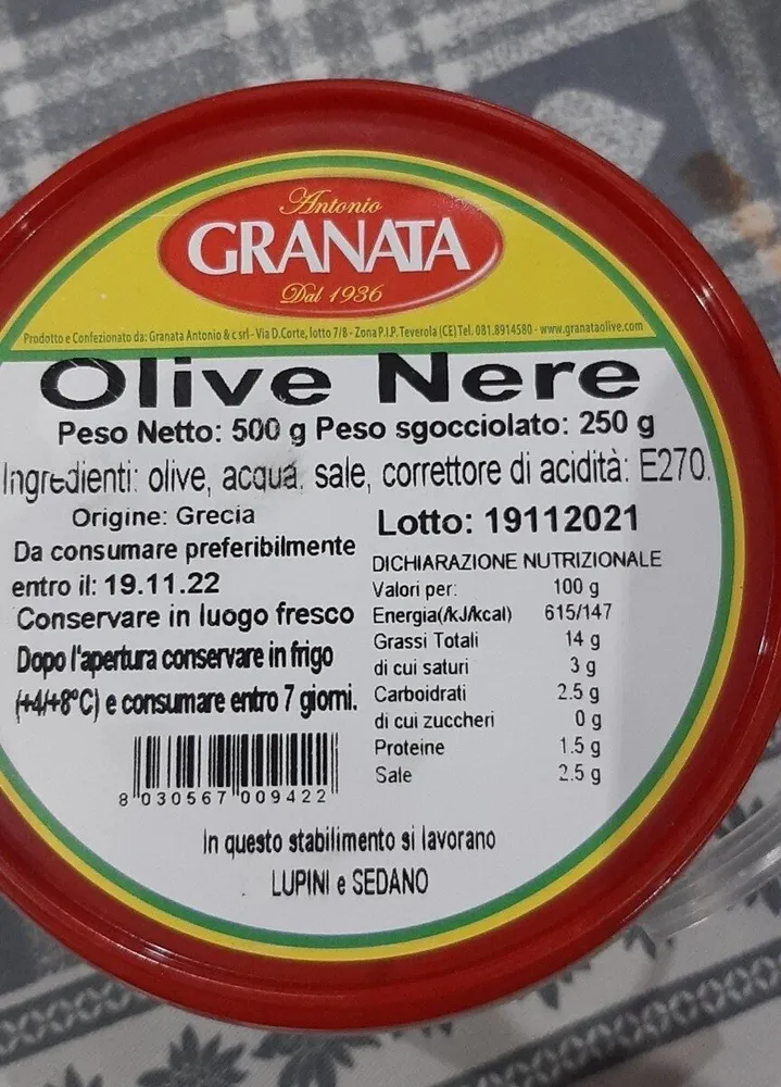 OLIVE NERE