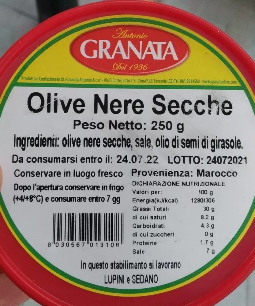 Olive Nere Secche