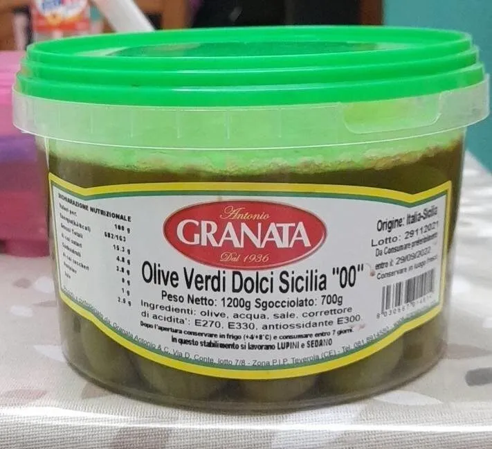 Olive verdi dolci Sicilia 00