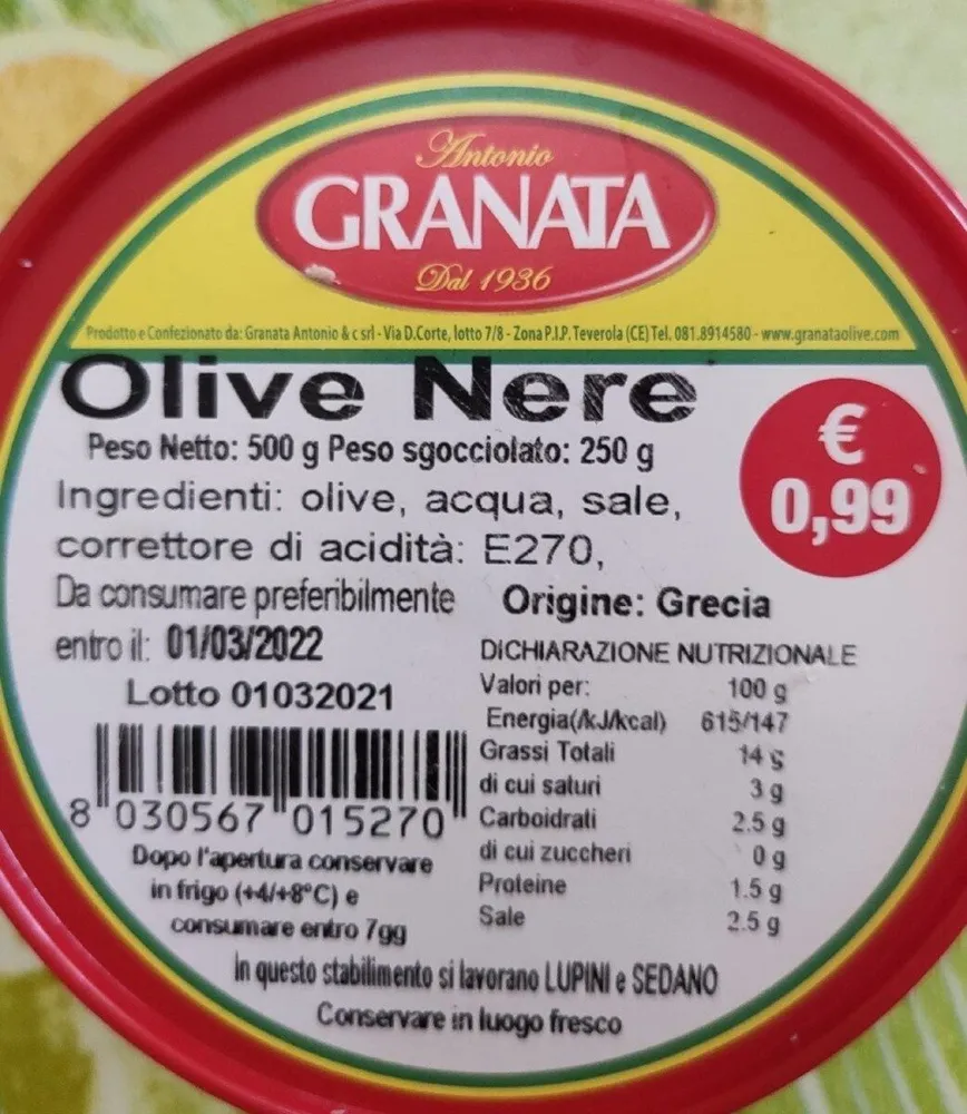 Olive nere