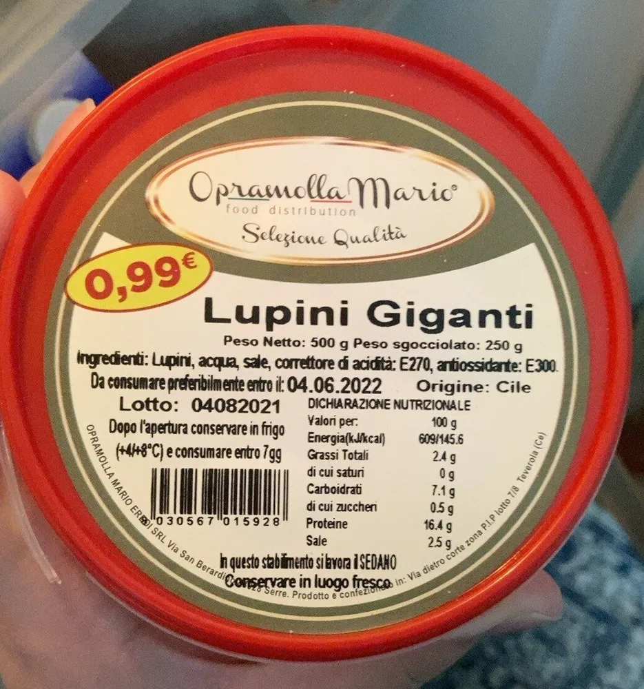 Lupini giganti