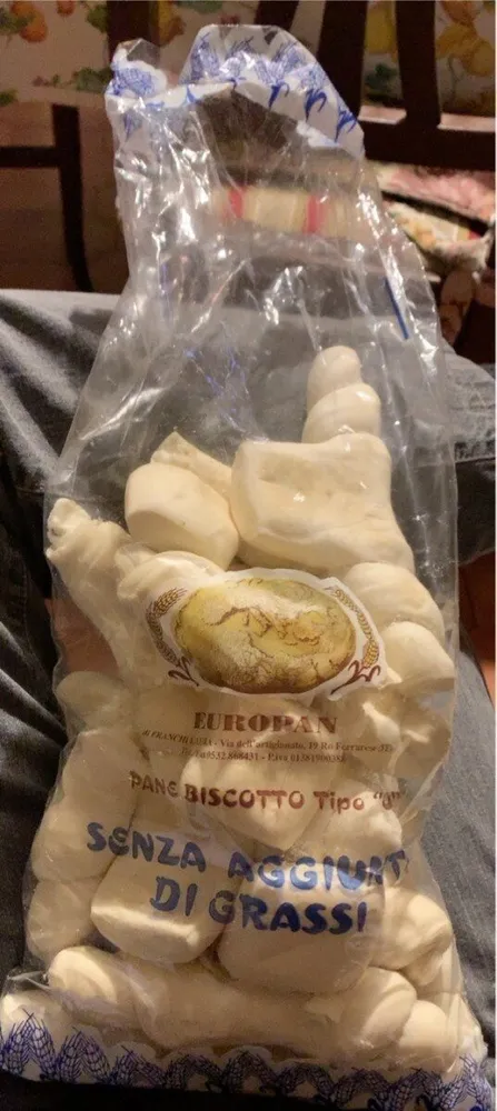 Pane biscotto tipo “0”
