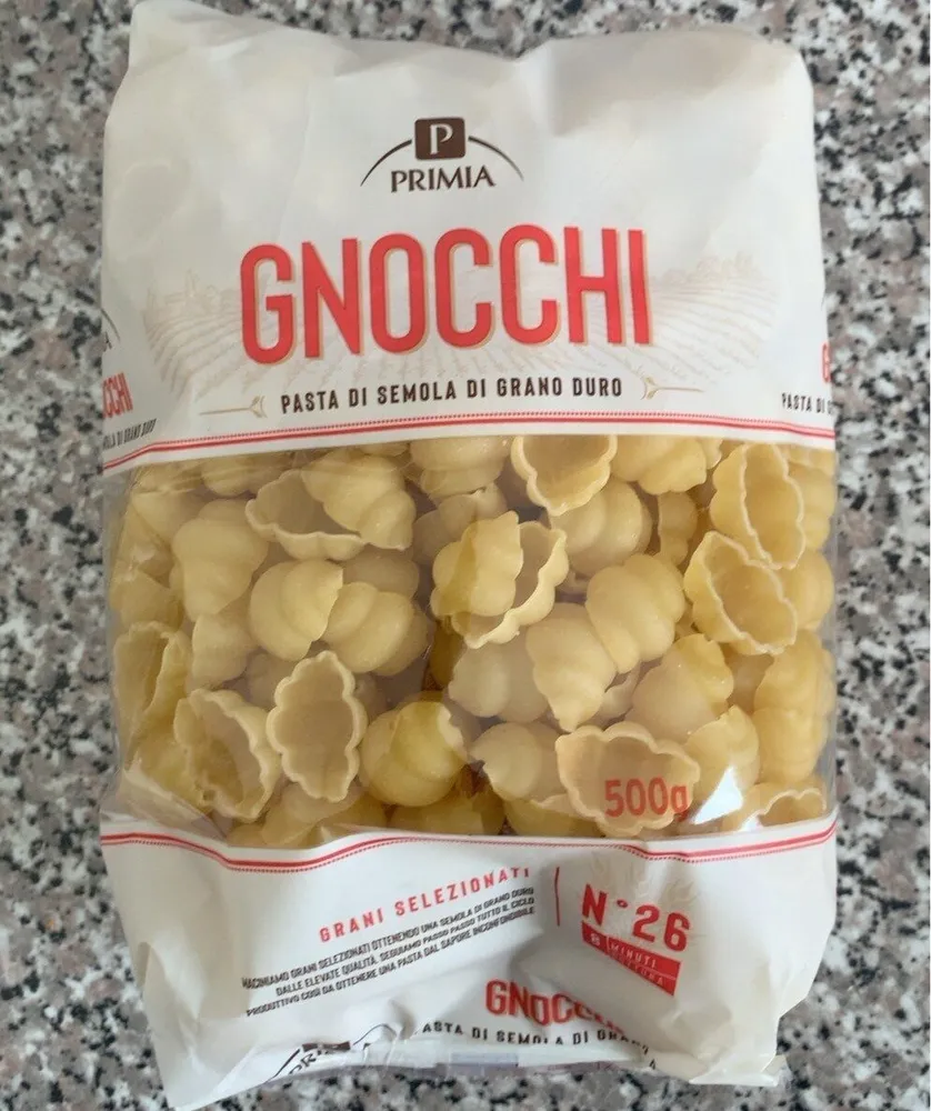 Gnocchi pasta di semola di grano duro
