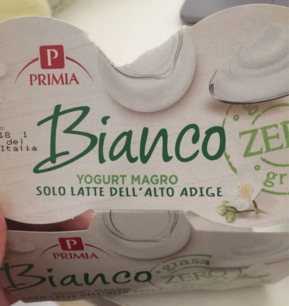 Yogurt magro bianco