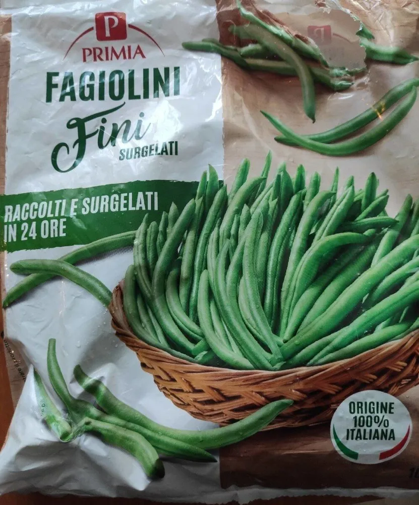 Fagiolini fini surgelati