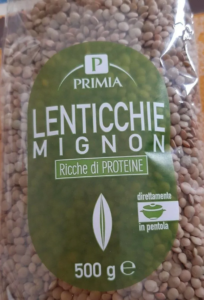 Lenticchie verdi secche