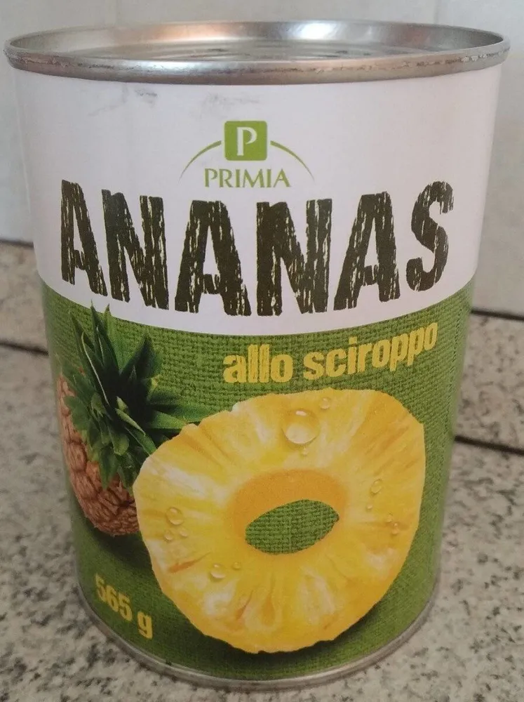 Ananas allo Sciroppo