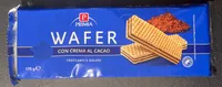 Wafer con crema al cacao