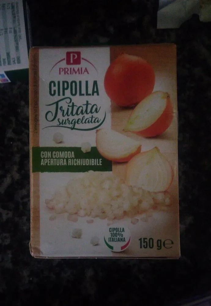 Cipolla tritata surgelata