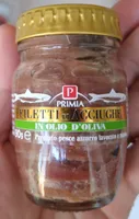 Filetti di alici in olio di oliva