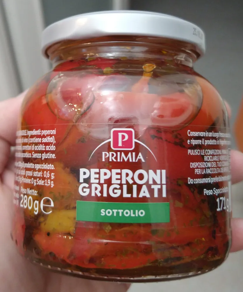 Peperoni grigliati