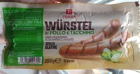 Wurstel di Pollo e Tacchino