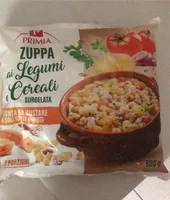 Zuppa di legami e cereali surgelata