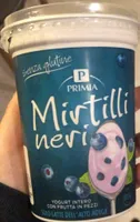 Yogurt intero mirtilli neri