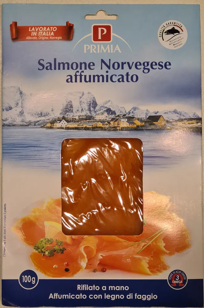 Salmone Norvegese affumicato