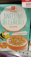Anellini di cereali al miele