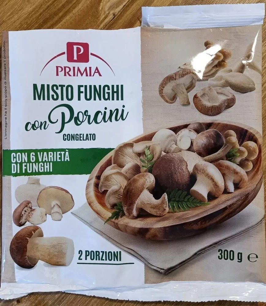 Misto funghi con porcini congelato