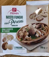 Misto funghi con porcini congelato