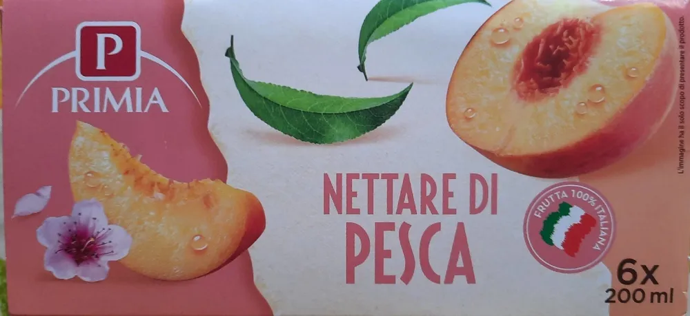Nettare di Pesca, succo e polpa di pesca