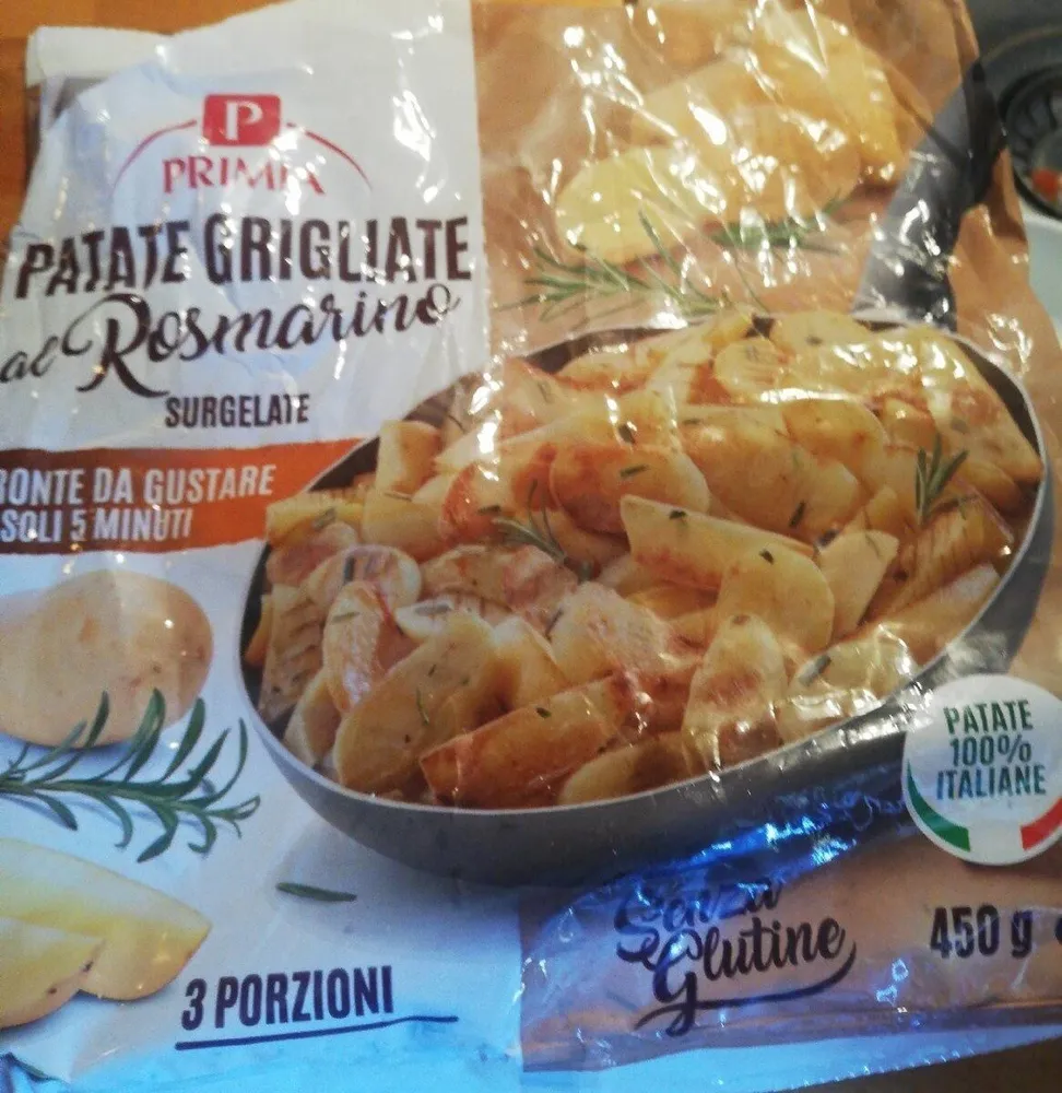 Patate grigliate al rosmarino surgelate