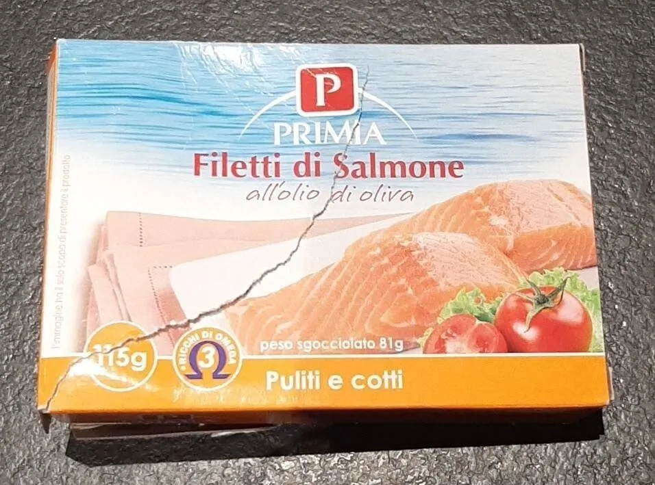 Filetto di salmone all'olio di oliva