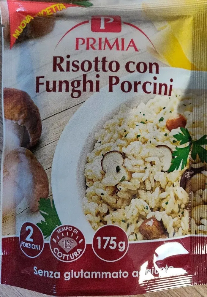 Risotto con funghi porcini
