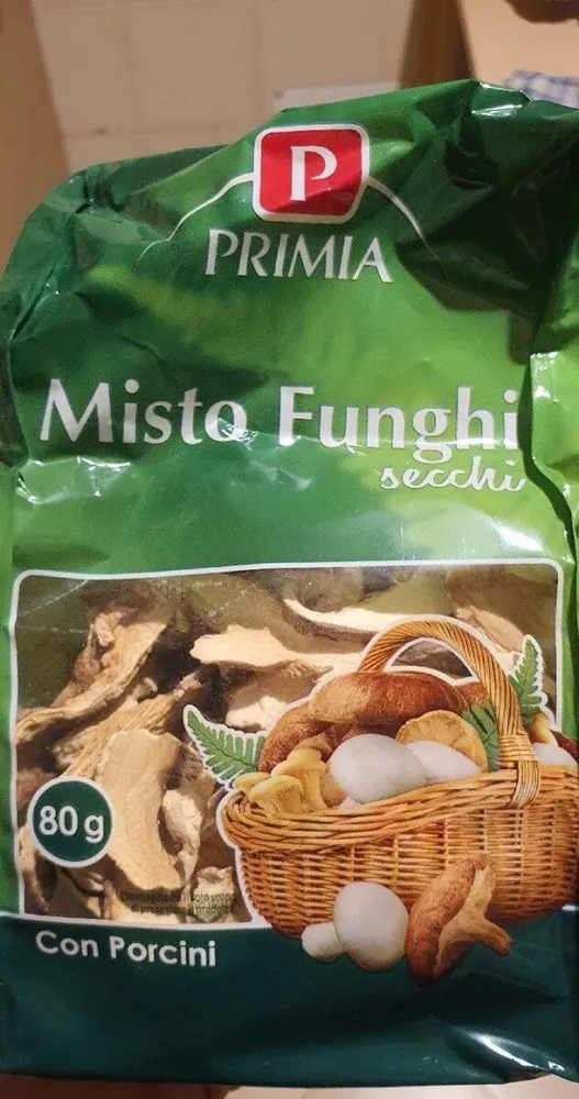 Misto funghi secchi con porcini