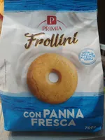 Frollini con panna fresca