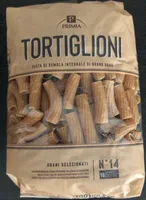 Tortiglioni pasta di semola integrale di grano duro