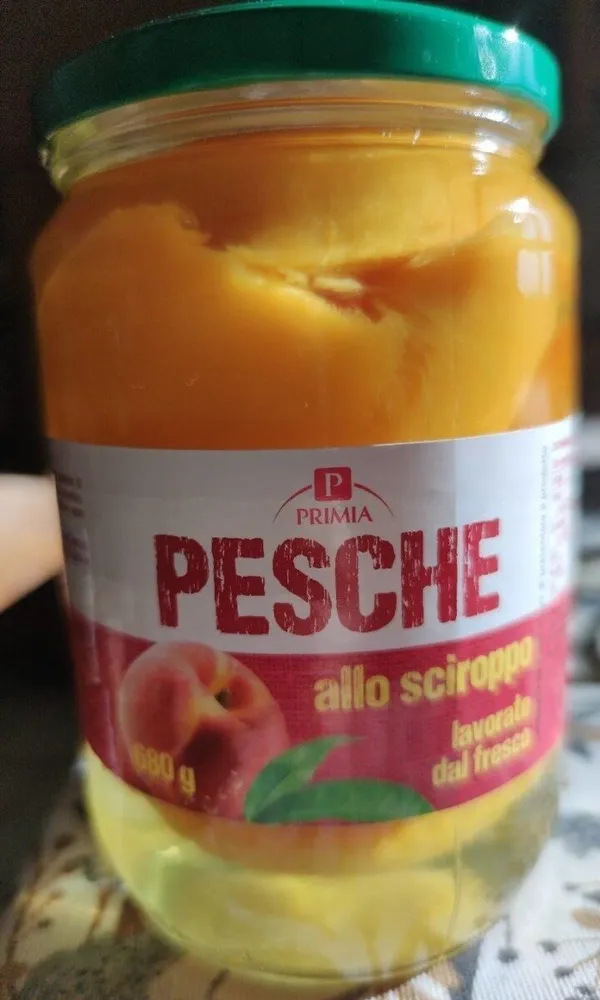 Pesche allo sciroppo