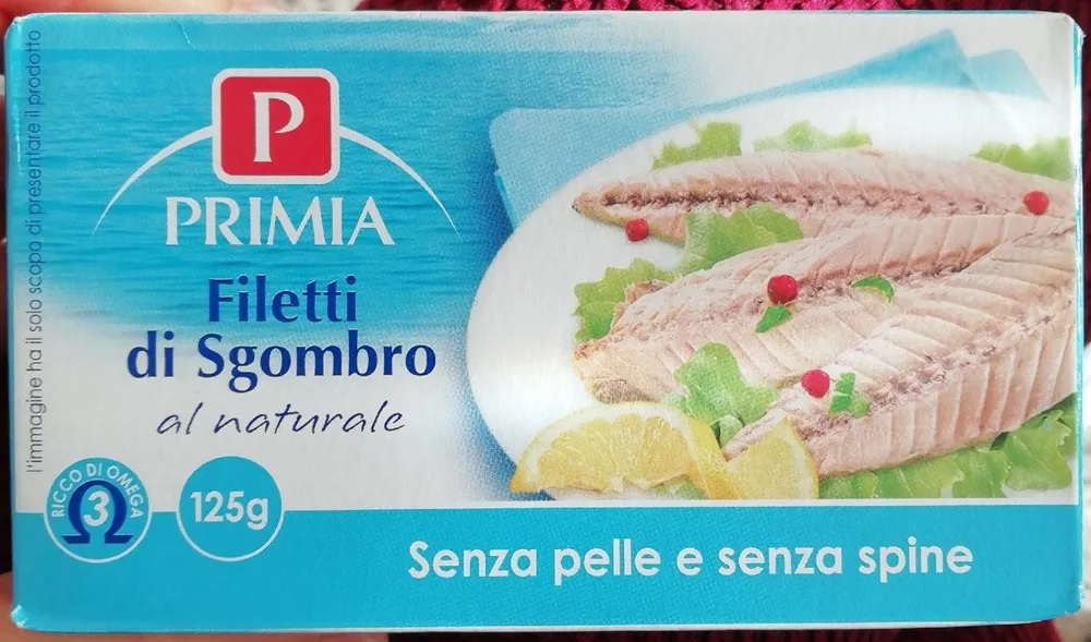 Filetti di Sgombro al naturale