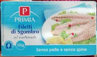 Filetti di Sgombro al naturale