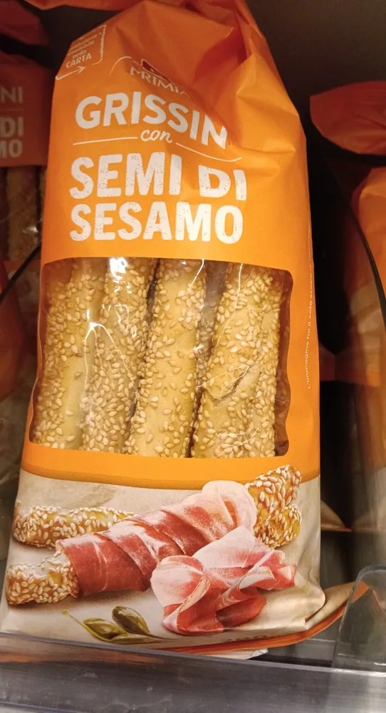 Grissini al sesamo