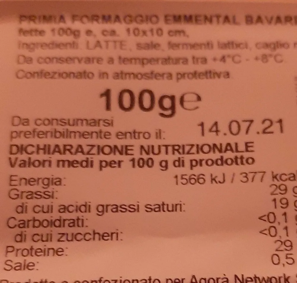 Emmental bavarese