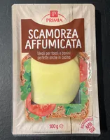 Scamorza affumicata a fette