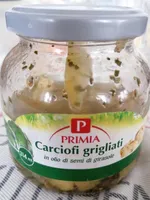 Carciofi grigliati in olio di semi di girasole