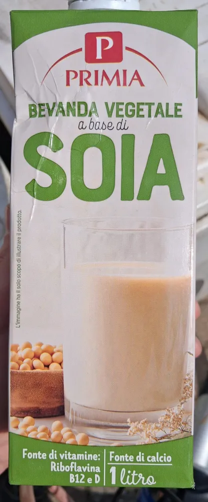 Bevanda vegetale a base di soia
