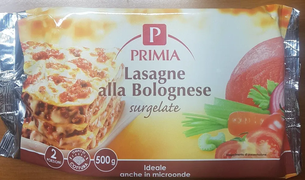 Lasagne alla Bolognese surgelate
