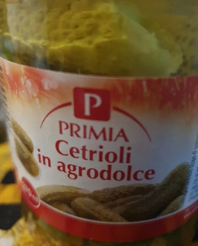Cetrioli in agrodolce