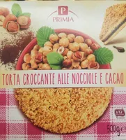 Torta croccante alle nocciole e cacao