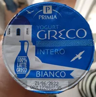 Yogurt greco intero