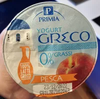 Yogurt Greco Pesca