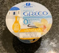 Yogurt Greco Vaniglia 0%