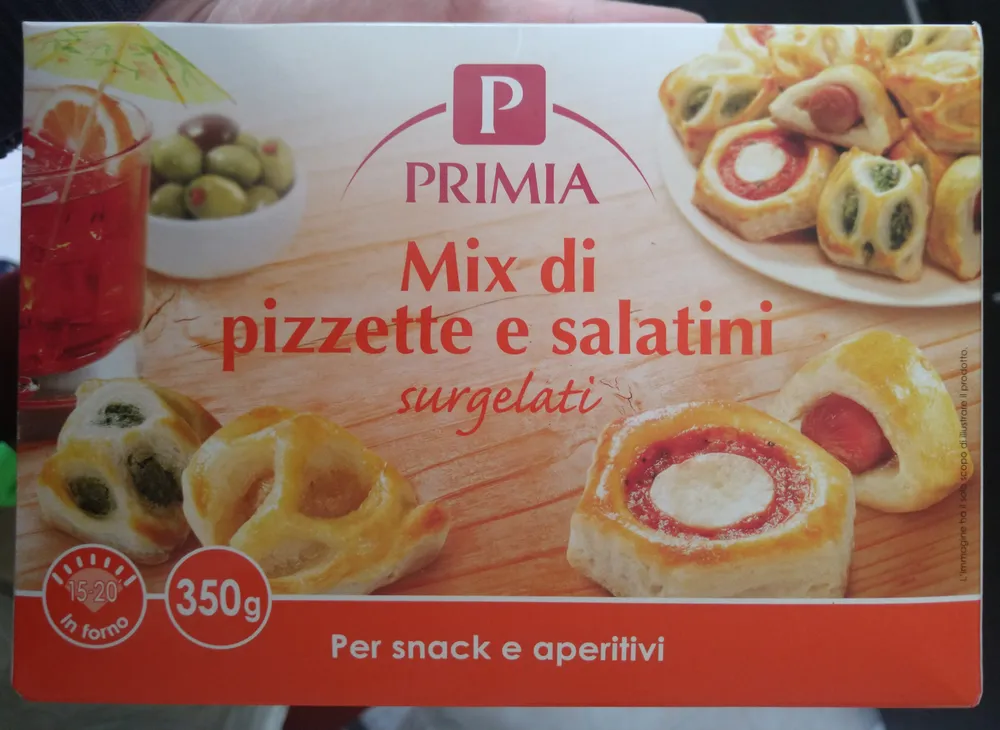 Mix di Pizzette e Salatini