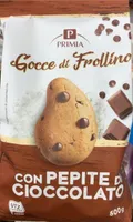 Gocce di Frollino con pepite di cioccolato